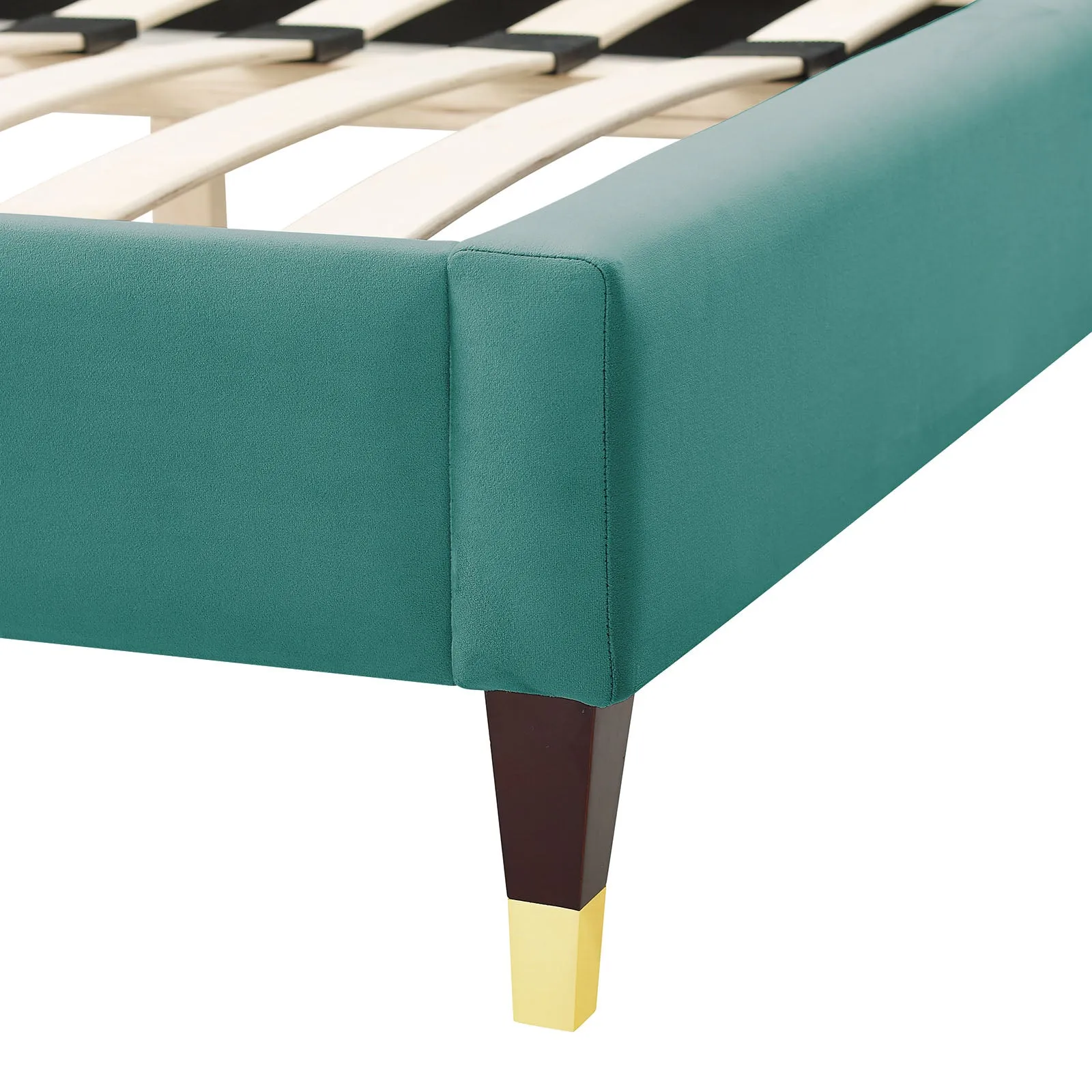 Aurora Performance Velvet King Bed By Modway - MOD-7032