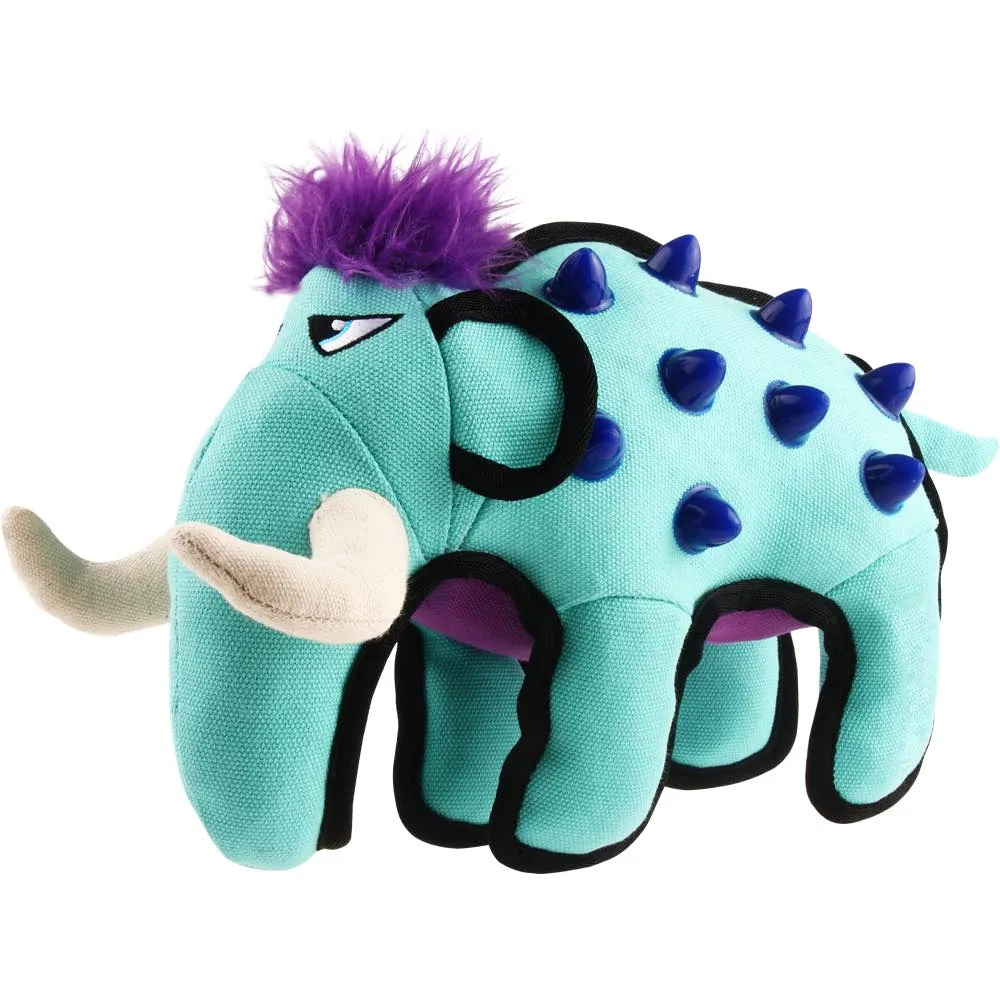 GiGwi Duraspikes Extra Durable Plush Dog Toy (Light Blue Elephant)