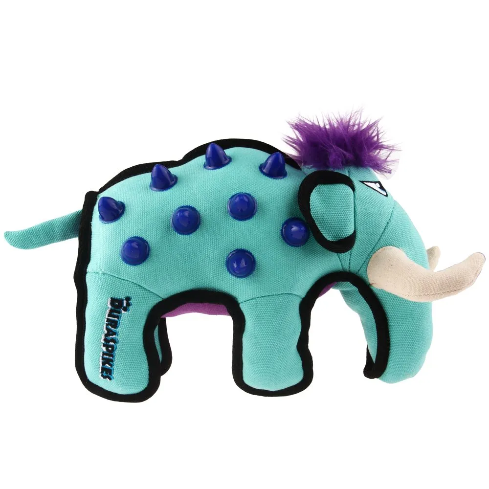 GiGwi Duraspikes Extra Durable Plush Dog Toy (Light Blue Elephant)